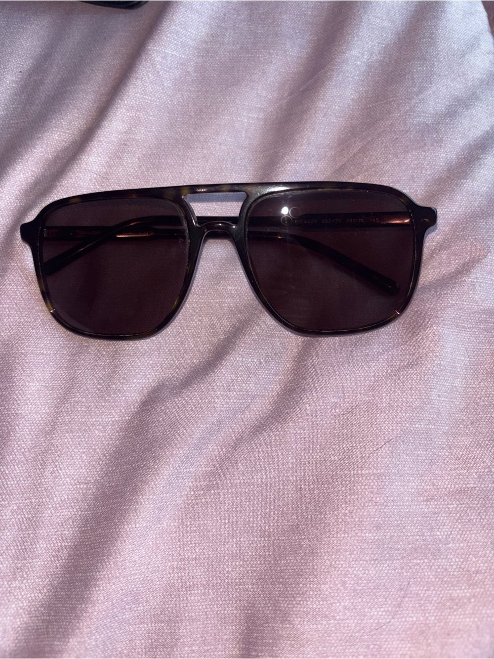 Classic Square Sunglasses in Dark Tortoiseshell